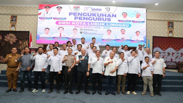 Pengukuhan Pengurus Daerah Serikat Media Siber Indonesia Lubuklinggau Berlangsung khidmat